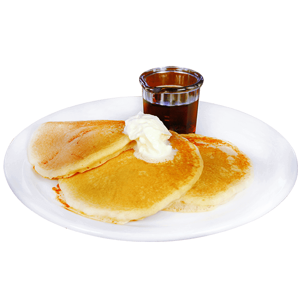 3 Dollar-Sized Pancakes