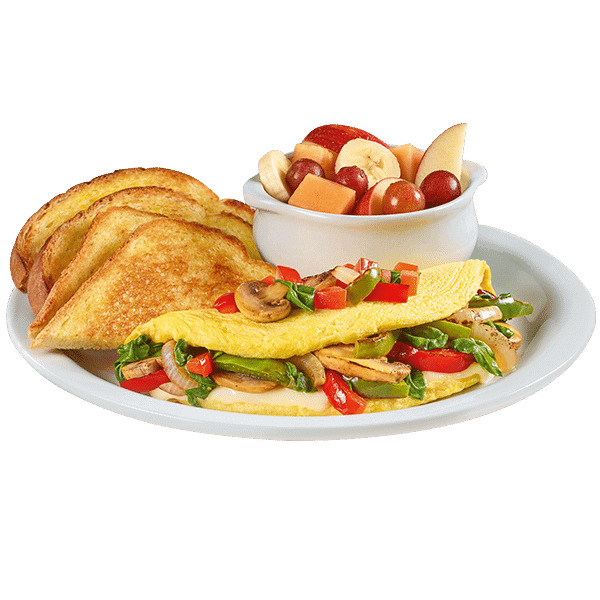 Loaded Veggie Omelette Loaded Veggie Omelette