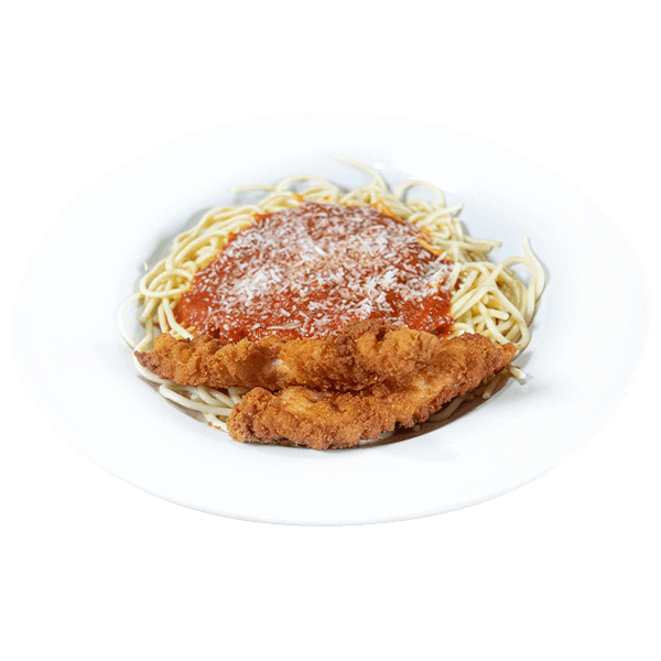 Spaghetti Chicken Strips